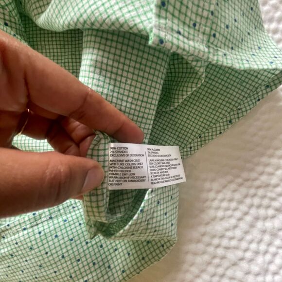 U.S. Polo Assn. Men's Short Sleeve Stretch Buttondown Shirt Size M - Picture 4 of 9